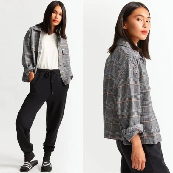 Brixton Bowery Organic Cotton Button-up Flannel - Picture 1 of 9